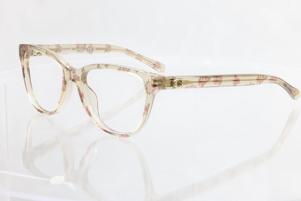Coach HC6202U 5771 (Mini Vintage Rose) 52-17-140mm Eyeglass FRAMES ONLY - GOOD